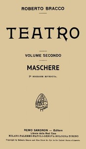 Cover of Maschere: Dramma in un atto