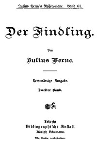 Cover of Der Findling. Zweiter Band.