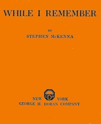 Cover of While I Remember