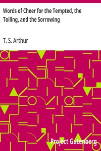 Cover of Words of Cheer for the Tempted, the Toiling, and the Sorrowing