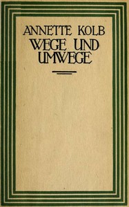 Cover of Wege und Umwege