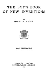 Cover of The Boy's Book of New Inventions