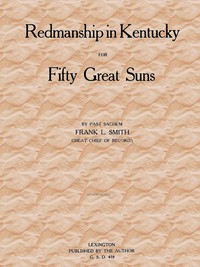 Cover of Redmanship in Kentucky for Fifty Great Suns