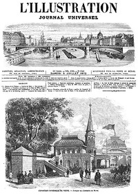 Cover of L'Illustration, No. 1584, 5 Juillet 1873