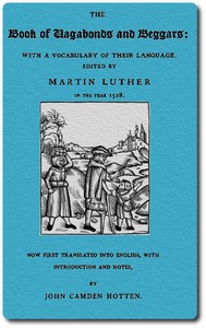 Cover of The Book of Vagabonds and Beggars, with a Vocabulary of Their Language
