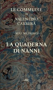 Cover of La quaderna di Nanni Le Commedie, vol. 1