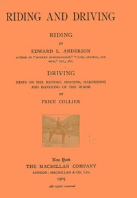 Cover of Riding and Driving
