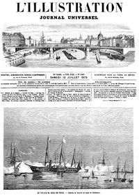 Cover of L'Illustration, No. 1585, 12 Juillet 1873