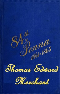 Cover of Eighty-fourth Regiment, Pennsylvania Volunteers (Infantry.)