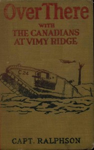 Cover of Over There with the Canadians at Vimy Ridge