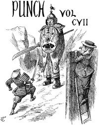 Cover of Punch, or the London Charivari, Volume 107, October 13, 1894