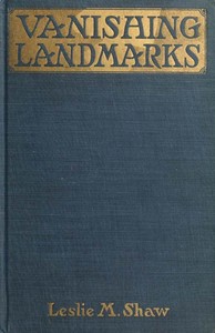 Cover of Vanishing Landmarks: The Trend Toward Bolshevism