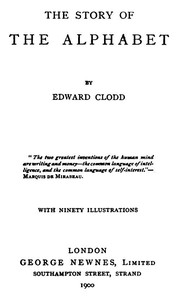 Cover of The Story of the Alphabet