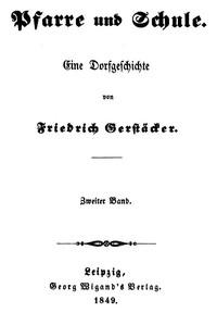 Cover of Pfarre und Schule: Eine Dorfgeschichte. Zweiter Band.
