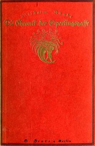 Cover of Die Chronik der Sperlingsgasse