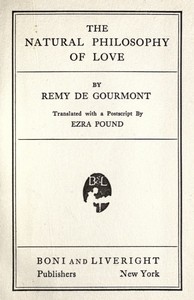 Cover of The Natural Philosophy of Love