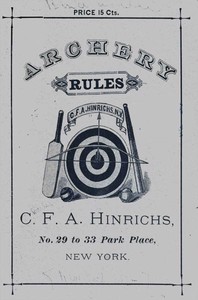Cover of Archery Rules