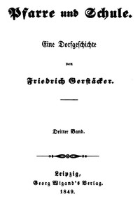 Cover of Pfarre und Schule: Eine Dorfgeschichte. Dritter Band.