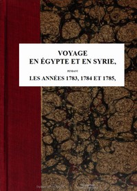 Cover of Voyage en Égypte et en Syrie - Tome 2