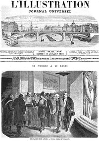 Cover of L'Illustration, No. 1586, 19 Juillet 1873