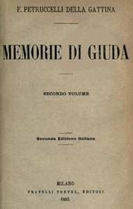 Cover of Memorie di Giuda, vol. II