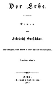 Cover of Der Erbe: Roman. Zweiter Band.