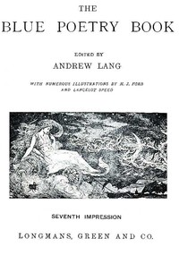 Cover of The Blue Poetry Book 7th. Ed.