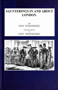 Cover of Saunterings in and about London