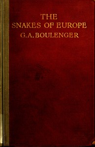 Cover of The Snakes of Europe