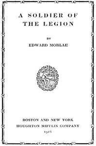 Cover of A Soldier of the Legion