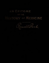Cover of An Epitome of the History of Medicine