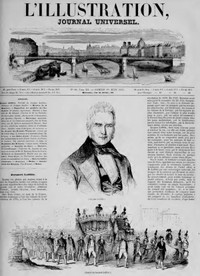 Cover of L'Illustration, No. 0066, 1 Juin 1844