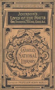 Cover of Lives of the English Poets Gay, Thomson, Young, Gray, &c.