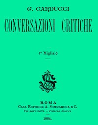 Cover of Conversazioni critiche