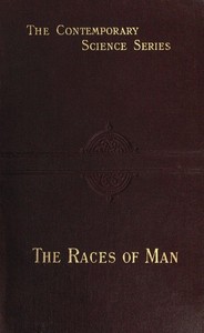 Cover of The Races of Man: An Outline of Anthropology and Ethnography
