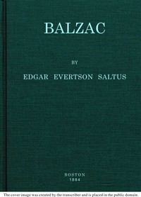 Cover of Balzac