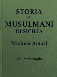 Cover of Storia dei musulmani di Sicilia, vol. II