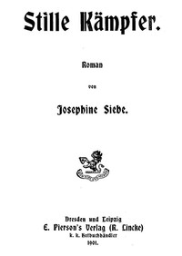 Cover of Stille Kämpfer: Roman