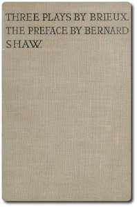 Cover of Three Plays by Brieux With a Preface by Bernard Shaw