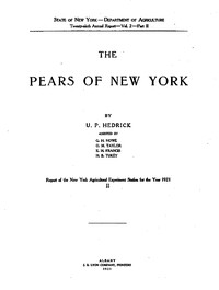 Cover of The pears of New York