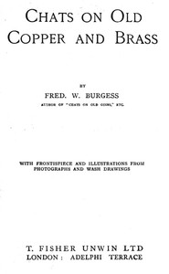 Cover of Chats on Old Copper and Brass