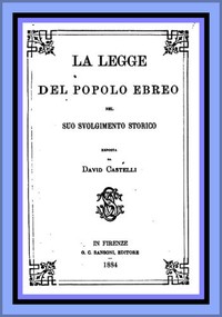 Cover of La legge del popolo Ebreo