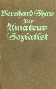 Cover of Der Amateursozialist: Roman
