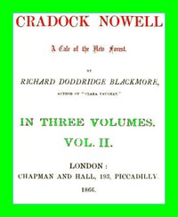 Cover of Cradock Nowell: A Tale of the New Forest. Vol. 2 (of 3)