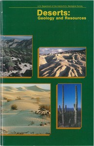 Cover of Deserts: Geology and Resources