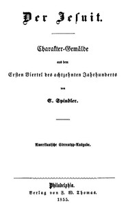Cover of Der Jesuit Charakter-Gemälde aus dem ersten Viertel des 18. Jahrhunderts