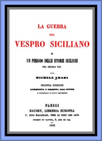 Cover of La guerra del Vespro Siciliano vol. 2 Un periodo delle storie Siciliane del secolo XIII