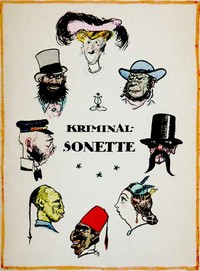 Cover of Kriminal-Sonette