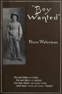 Cover of "Boy Wanted": A Book of Cheerful Counsel