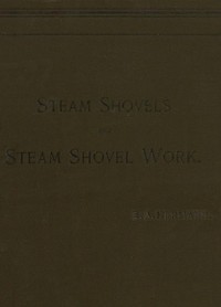 Cover of Steam Shovels and Steam Shovel Work